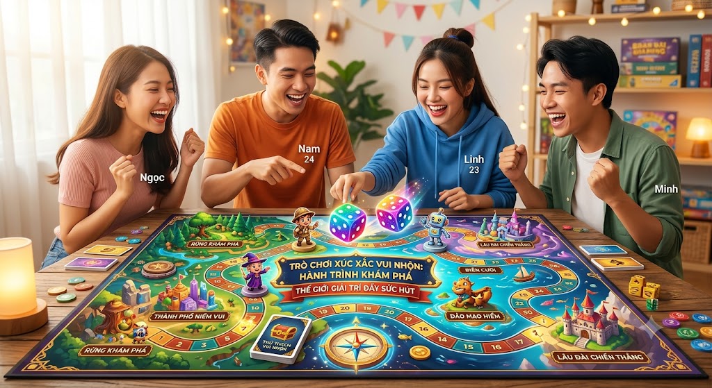 Trò Chơi Xúc Xắc Vui Nhộn: Hành Trình Khám Phá Thế Giới Giải Trí Đầy Sức Hút